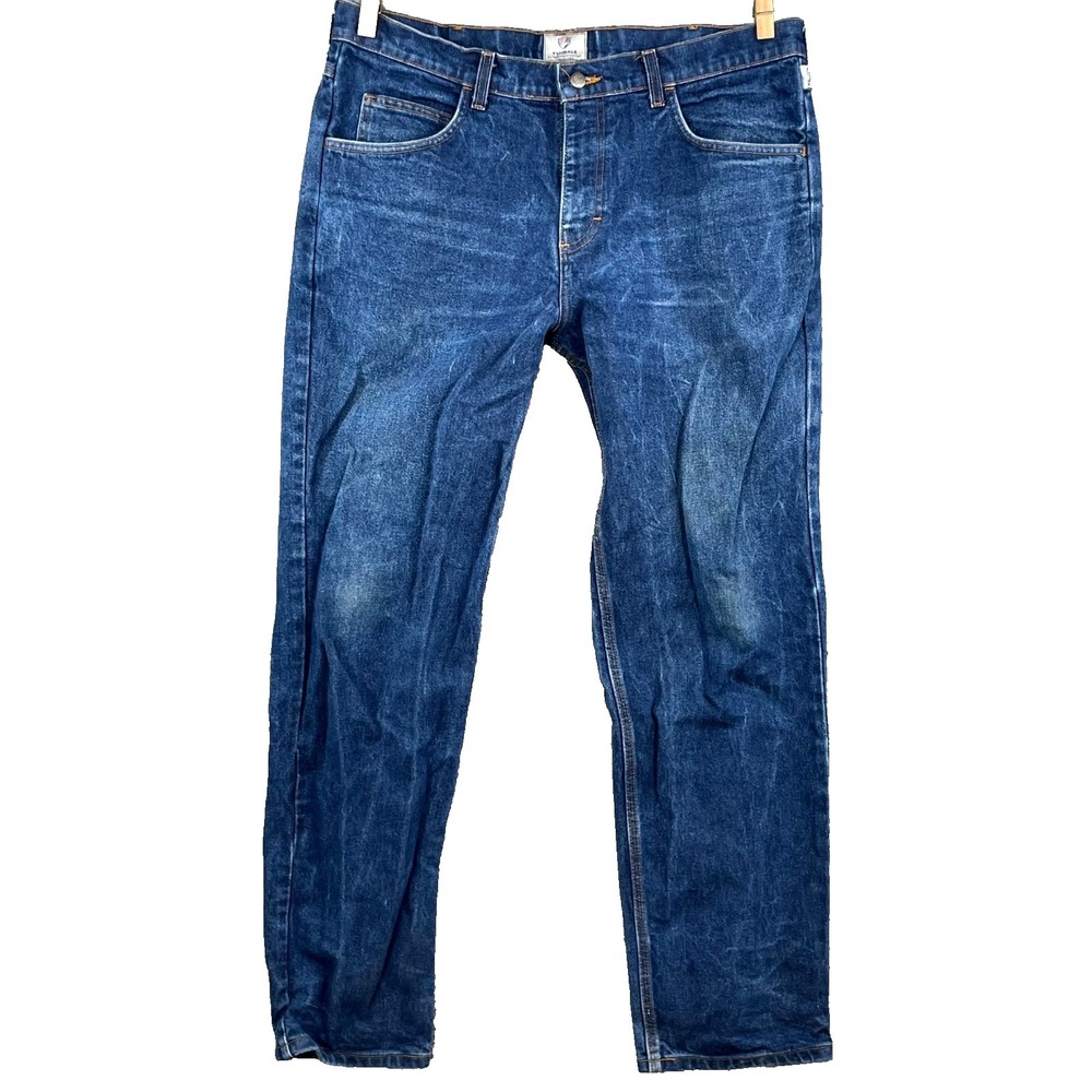 Vintage Tyndale Jeans Mens‎ 39x33* Whisker Denim USA Flame Resistant Workwear
